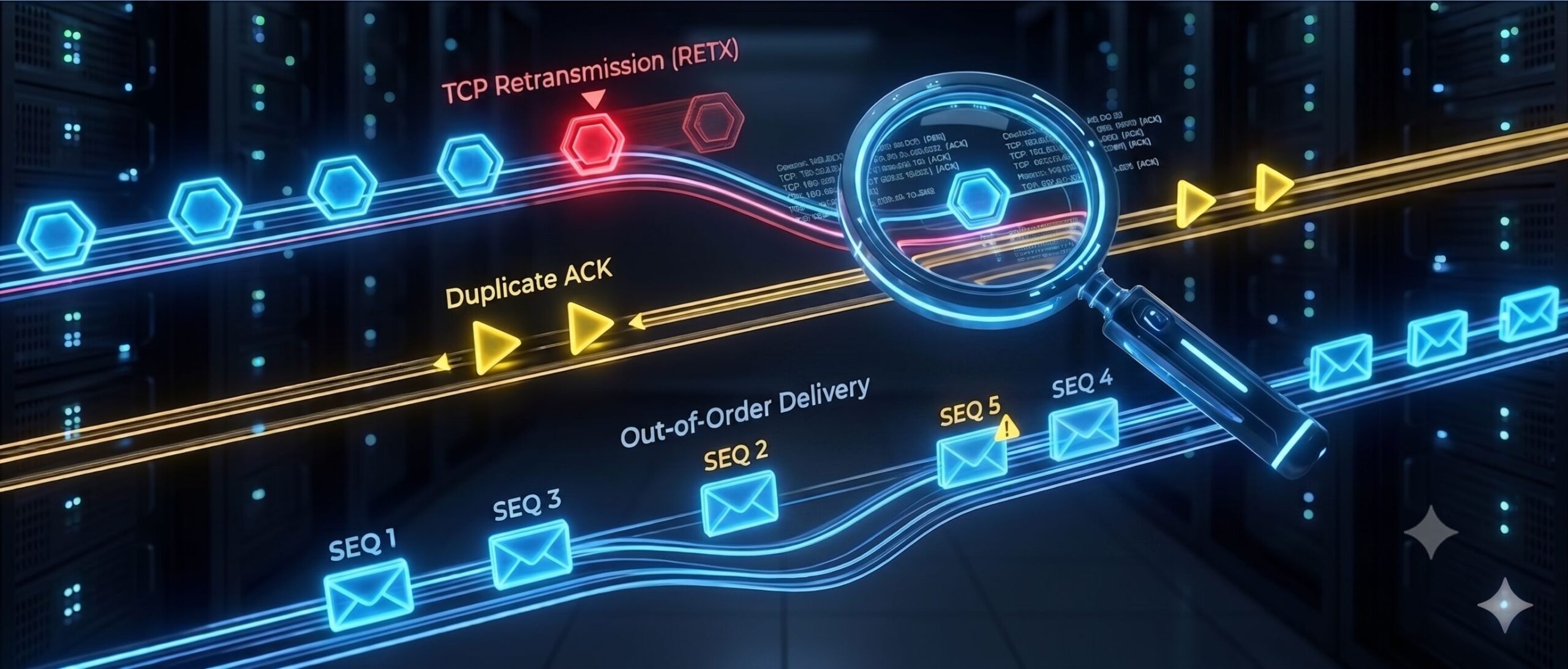 TCP Retransmissions, Dup ACKs und Out-of-Order – Was die Unterschiede wirklich bedeuten