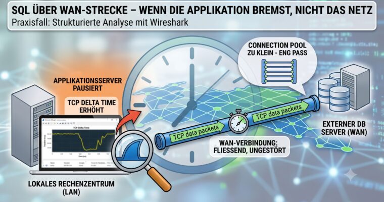 Praxisfall SQL über WAN-Strecke – wenn die Applikation bremst, nicht das Netz
