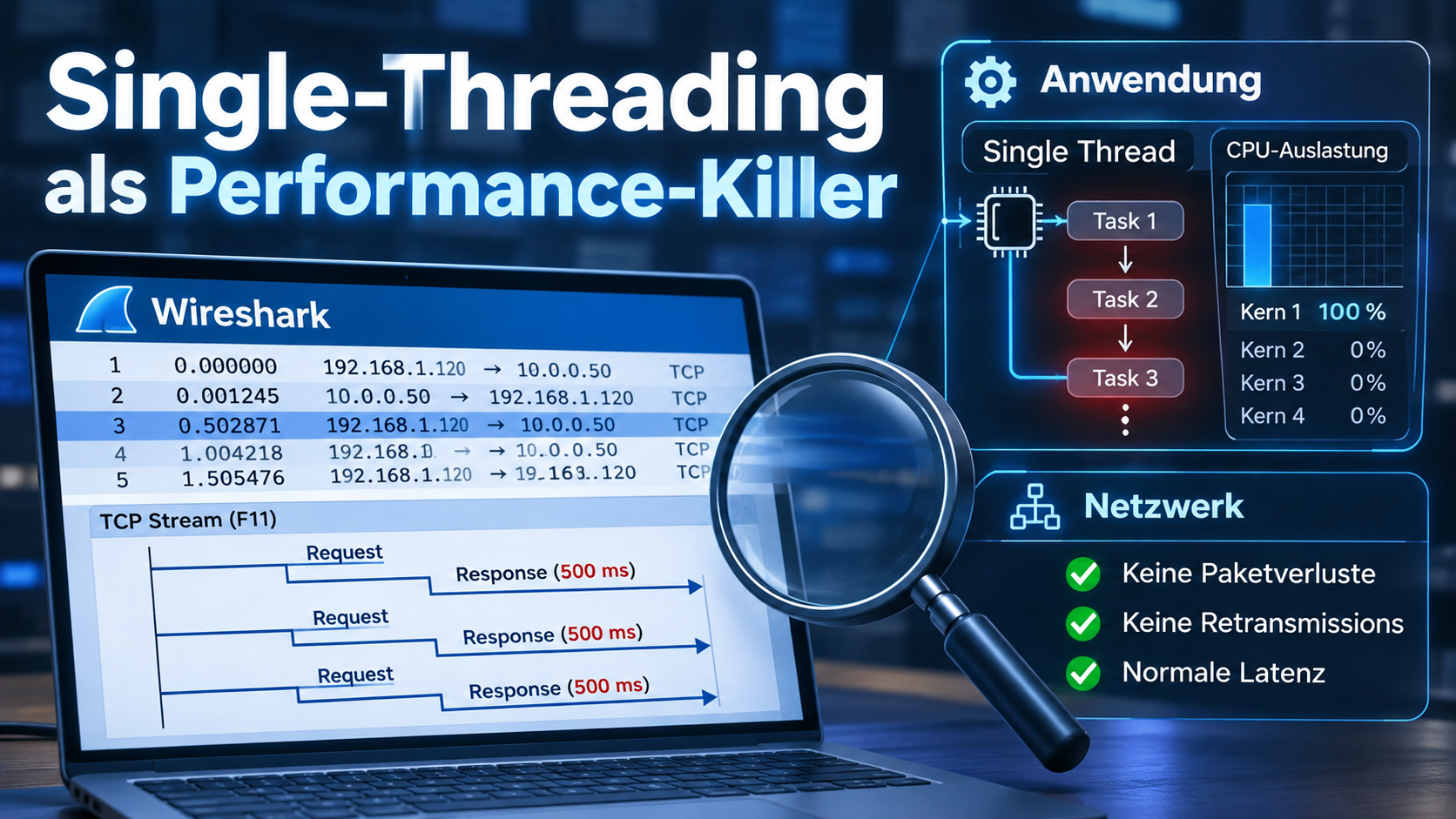 Beitragsbild Single-Threading als Performance-Killer