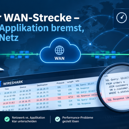 Praxisfall SQL über WAN-Strecke – wenn die Applikation bremst, nicht das Netz