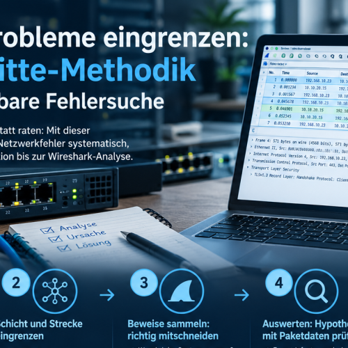 Netzwerkprobleme eingrenzen: Die 5-Schritte-Methodik für eine belastbare Fehlersuche