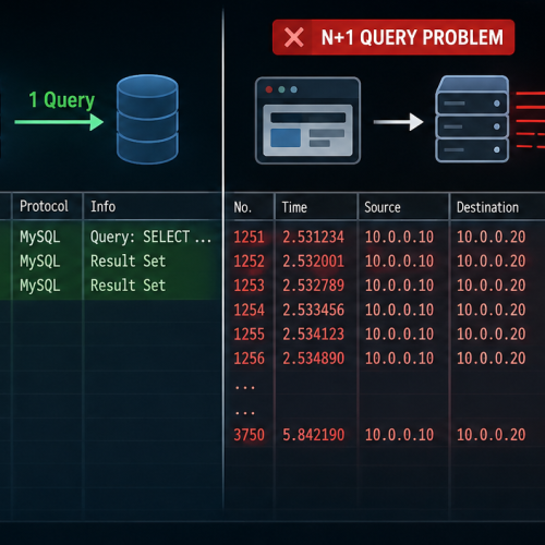 Beitragsbild Praxisfall N+1 Query im Wireshark-Trace.png